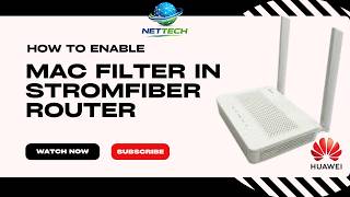 How to enable mac filter in stromfiber wifi router ONU/ONT | Stromfiber mac Filteration 2026