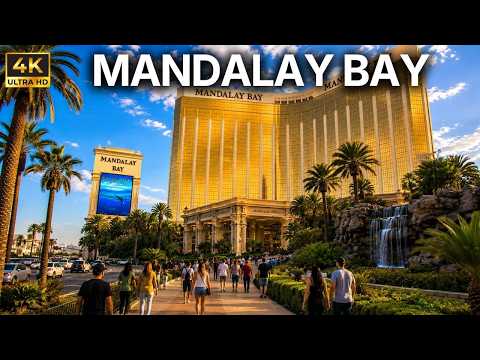 Mandalay Bay Las Vegas Walking Tour | August 2026 [4K HDR]