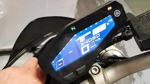 Yamaha mt07/mt09/fz09 kph to mph dash change