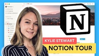 Full Notion Tour | Kylie Stewart (2019 Edition) screenshot 4