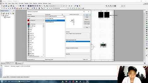 Rangkaian ADC ( Analog Digital Converter) menggunakan Multisim 14.0