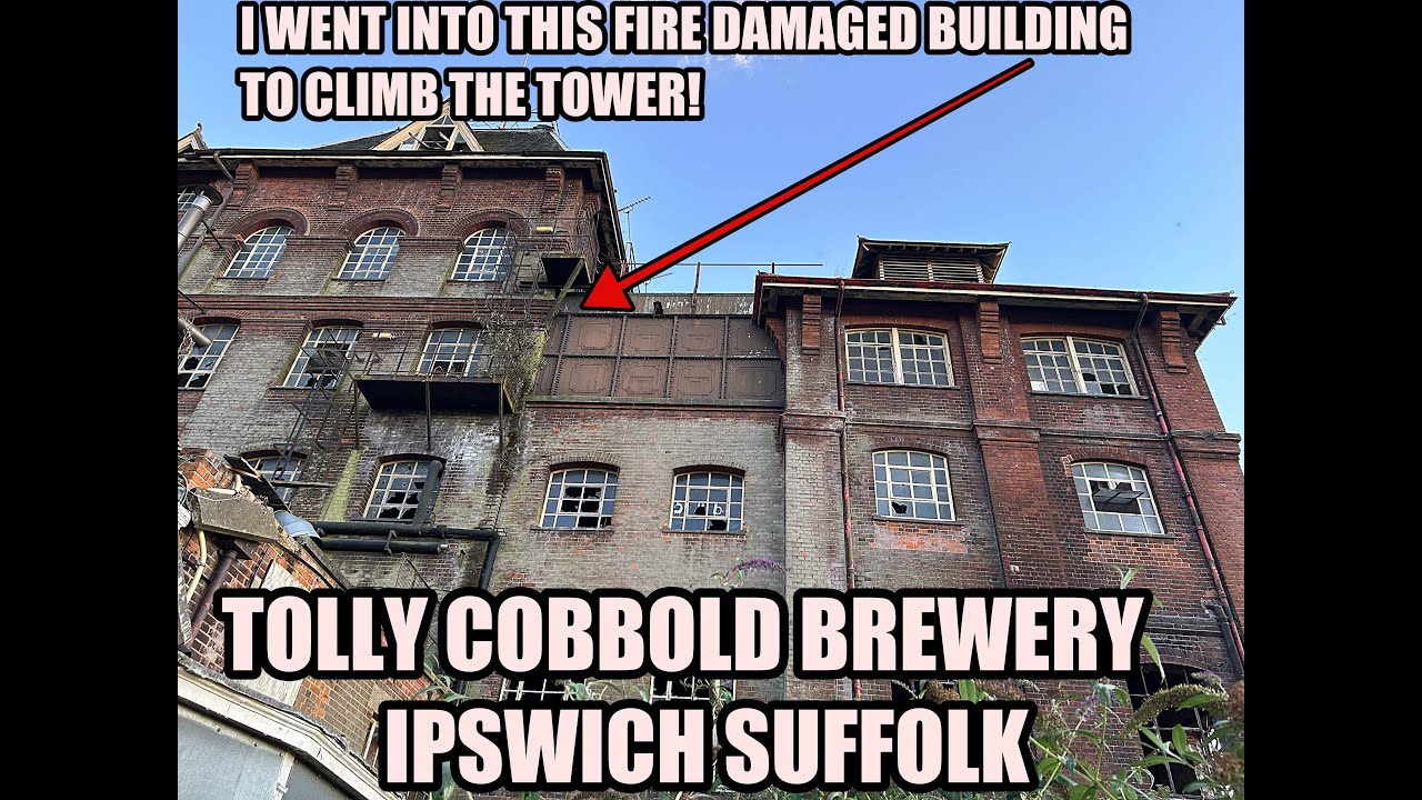 Abandoned Historic Tolly Cobbold Brewery Ipswich 2024 EXPLORING ABANDONED PLACES UK