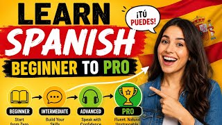 Speak Fluent Spanish| Speak Spanish Fast! Complete Beginner to Pro Guide