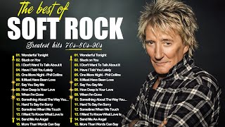 Rod Stewart,Lionel Richie, Phil Collins, Bee Gees, Eric Clapton ✨Soft Rock Greatest Hits Full Album