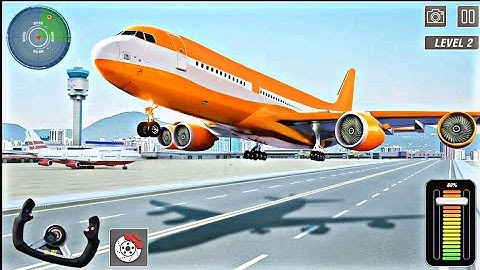 Real Flight Airplane City Pilot Simulator - Plane Boeing Emergency Landing - Android Gameplay