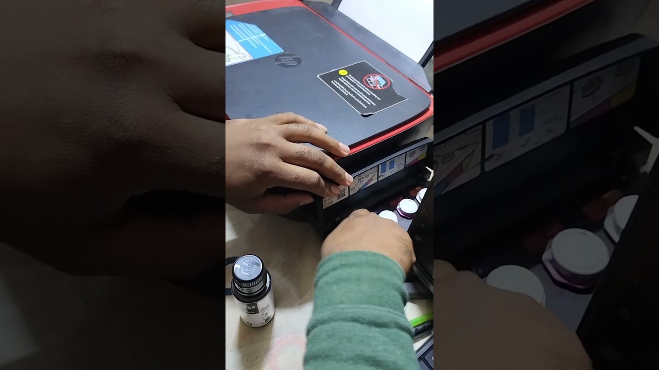 Hp ink tank 316 में इंक डालना सीखे 1 January 2025