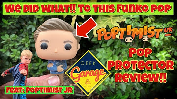 GEEK GARAGE FUNKO POP PROTECTOR REVIEW!!