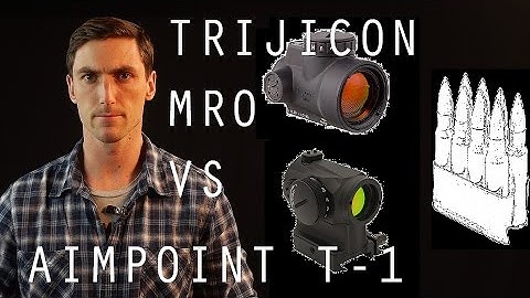 Trijicon MRO vs Aimpoint T1 Micro