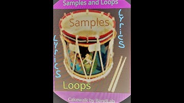 Cakewalk by Bandlab Sample and Loops Session 3 Lyrics