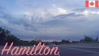 West Mountain to Industrial part of Hamilton (Morning Drive)