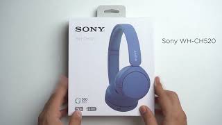 a cool headphone for your daily wear without breaking the bank (sony WH-CH520) ASMR unbox