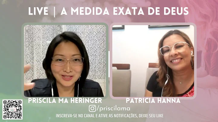 A Medida Exata de Deus | Live com Priscila Ma e Pa...