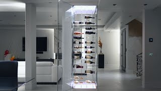 Designing an Ultra-Modern Glass Wine Cellar in a Stylish California Home screenshot 3