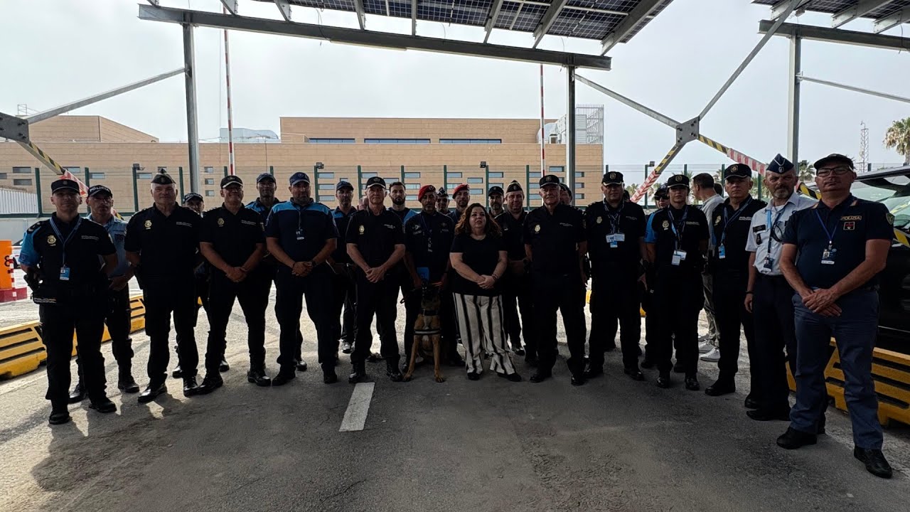 Arranca la Operación Minerva con 19 agentes europeos en Ceuta