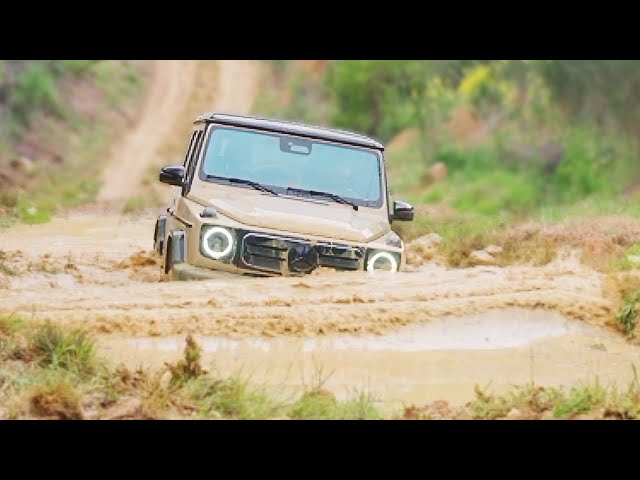 Mercedes G Class Electric - Off Road Test Drive class=