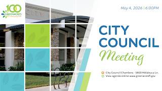 City Council Meeting - May 4, 2026