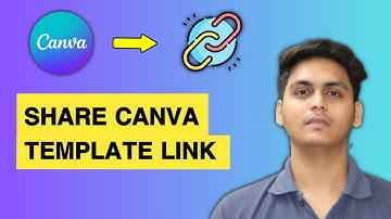 How to share canva template link | copy link canva