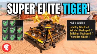 SUPER ELITE TIGER! - Company of Heroes 3 - Afrikakorps Gameplay - 4vs4 Multiplayer - COH3
