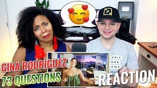 73 Questions With Gina Rodriguez | Vogue | REACTION