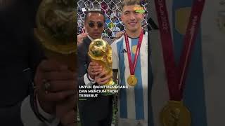 CHEF SALT BAE KENA HUKUMAN FIFA USAI MEMEGANG TROFI PIALA DUNIA 2022 MILIK ARGENTINA!