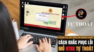 Khắc phục lỗi mở HTKK lên tự tắt THOÁT ra ngoài màn hình trên Windows