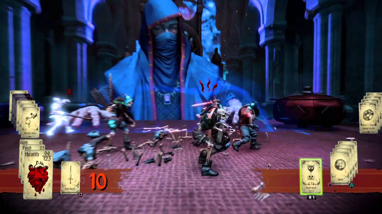 Hand of Fate (PS4) - Dealer boss fight (last boss) - Hard Mode (Warlord)