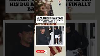 🚔🔄 Tiger Woods Exits Rehab Nearly 3 Months After DUI Arrest — Back Home At Last. #shorts#news#fyp