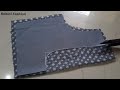 Blouse lace design|cutting and stitching back neck