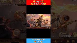 🔥 Day 23 🤯 New Phoenixtra X-Suit ✨ 10 UC 🤑 Spin 😁 #bgmi #xsuit #pubgmobile #sourabsasmalgaming