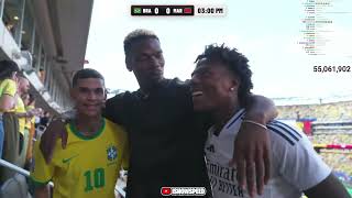 Ishowspeed Meets Paul Pogba At The World Cup