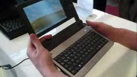 Belinea SBook 1 at CeBIT 2008