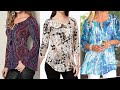 top73most trending and demonding daily work Wear floral print creative top/blouse/shirts design