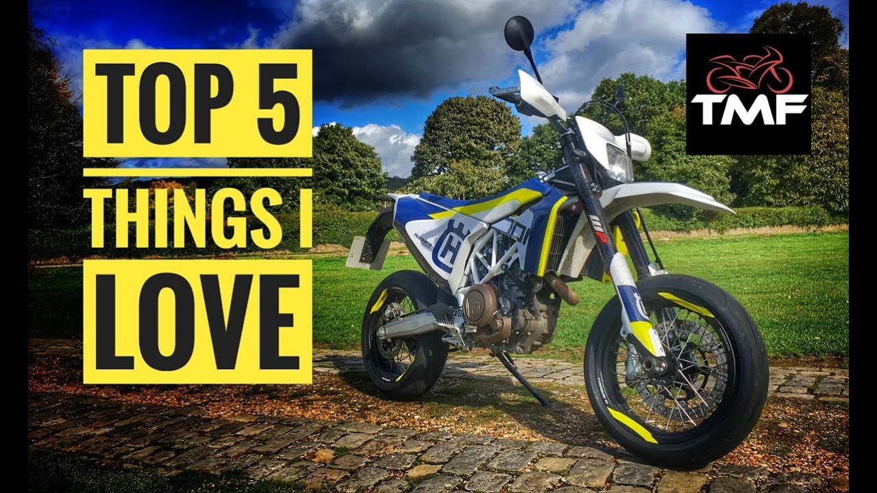 Top 5 things I love - Husqvarna 701 Supermoto - YouTube