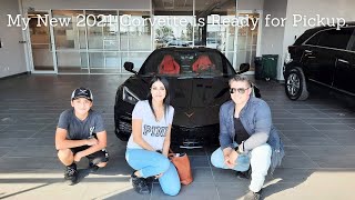 Delivery of New 2021 C8 Corvette