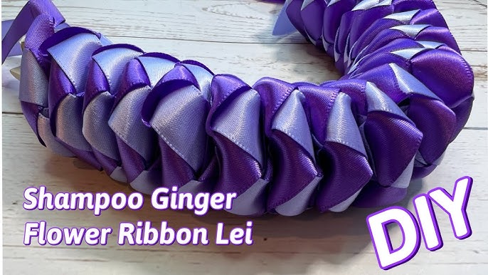 how to make graduation lei 1 1 2 inch ribbon｜TikTok Search