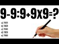 5 QUESTÕES DE MATEMÁTICA BÁSICA🤔
