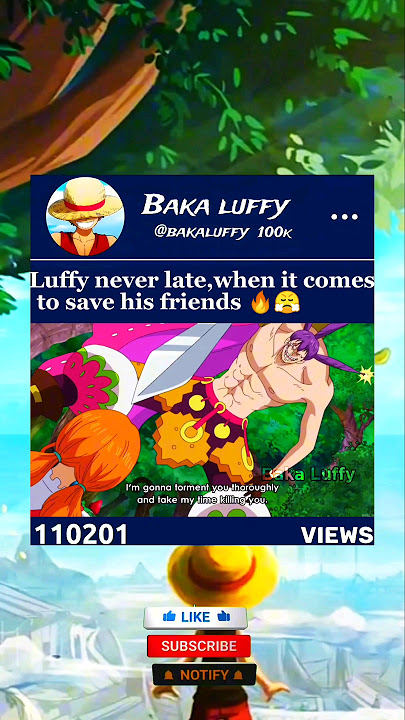 #Luffy #Nami #onepiece