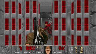 DooM II [MAP02 - Underhalls] w/Commentary (Ultra-Violence 100%) Walkthrough