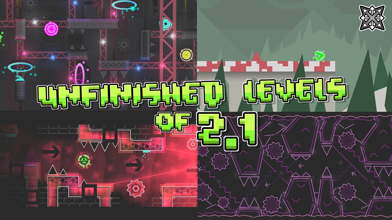 My Unfinished Levels of 2.1 | Geometry Dash - YouTube