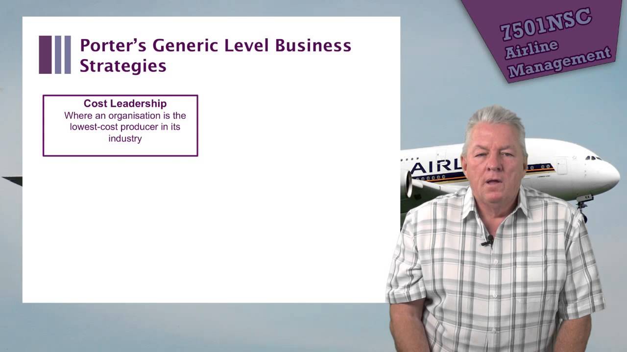 7501NSC Lecture 10: Managing the Airline Business