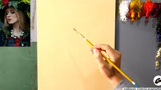 Starting a NEW Portrait Painting!! LIVE Oil Painting Session