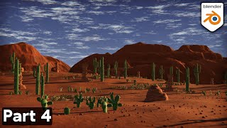Part 4: Stylized Desert Environment 🏜️ (Blender Tutorial)