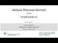 Melissa Sherman-Bennett - Amplituhedra III - Combinatorics and geometry for m=1,2