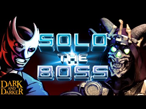 Can you beat the Lich Boss monster in Dark and Darker SOLO?