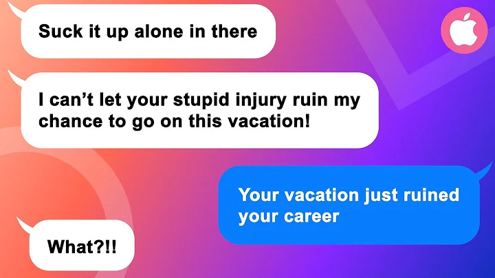 [Apple] My husband leaves me suffering in hospital to go on vacay with MIL. He’ll return to a shock