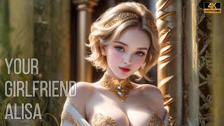 [4K AI Art] Your Girlfriend Alisa AI Beautiful Girl Photos | AI美女照片 | AI로 만든 미녀 사진 | AIによる美女写真 Resimi