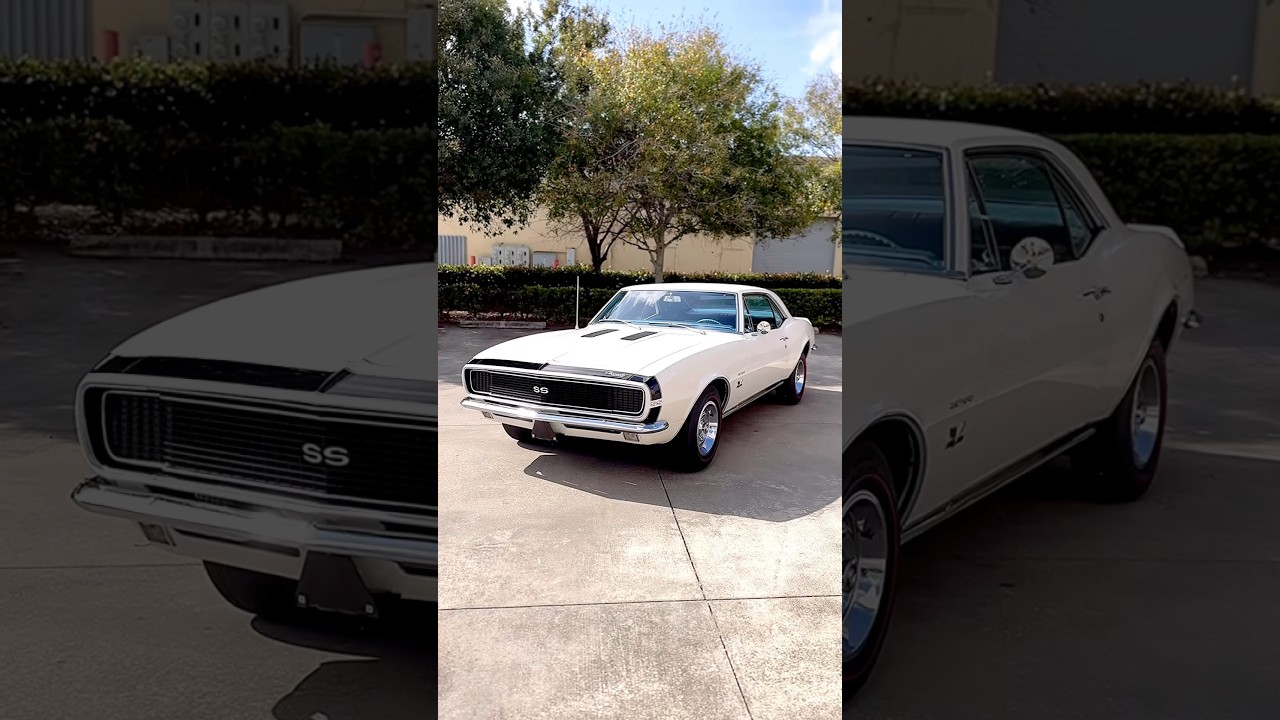 Beauty from 1967: The Camaro RS/SS 🤩 Numbers-Matching and a 4-Speed! 