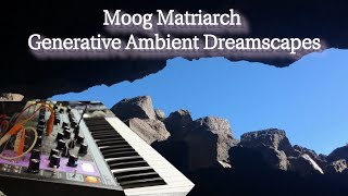 Moog Matriarch Eurorack Modular Generative Ambient Synth Jam