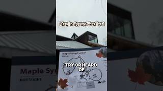 We get to witness how maple syrup is made - Maple Syrup Festival #vlog  #dogfriendly #activity