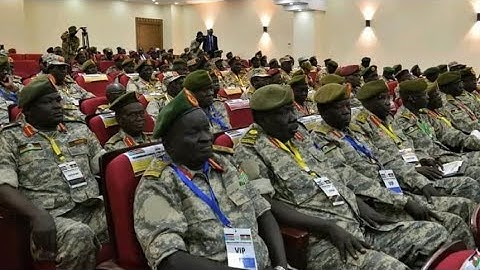 President Salva Kiir Announced a Unified Armed Forces Command Structure